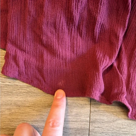 Lovely Day Plum Purple Dark Romantic Boho Lace Maxi Dress (M) Whimsigoth Wedding - Picture 14 of 16